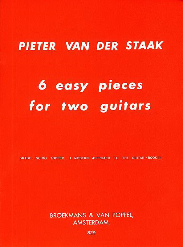 Pieter van der Staak: 6 Easy Pieces