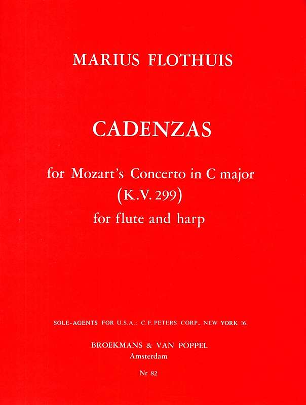 Marius Flothuis: Cadenzen Concert C Kv299