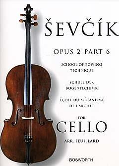 Sevcik Cello Studies: School Of Bowing Technique Part 6