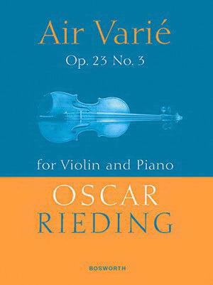 Oscar Rieding: Air varié Opus 23 nr.3