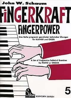 Schaum: Fingerkraft Heft 5 - Fingerpower Book 5