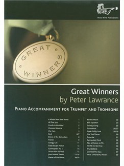 Peter Lawrance: Great Winners for Trumpet and Trombone (Piano Accompaniment)