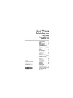 Peter Lawrance: Great Winners - French Horn (Piano Accompaniments)
