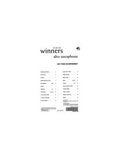 Easy Winners for Saxophone (Piano Accompaniment)