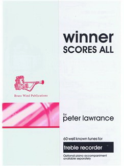 Winner Scores All fuer Treble Recorder