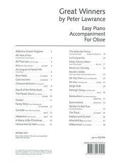 Great Winners for Oboe