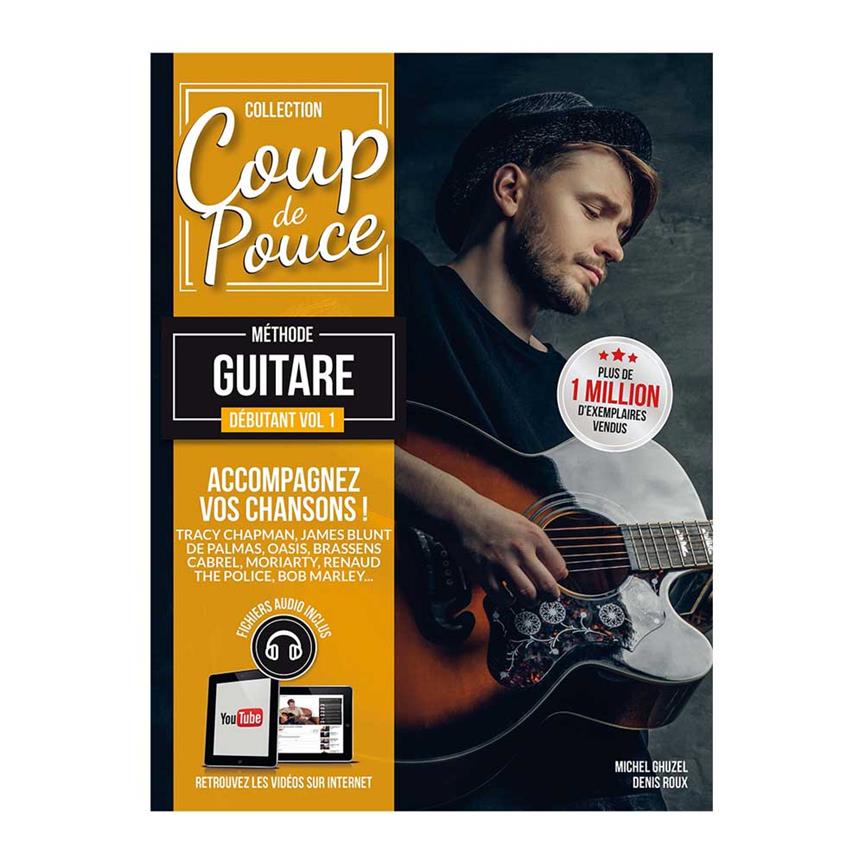 Denis Roux_Michel Ghuzel: Coup de Pouce - Guitare Acoustique Vol. 1(Débutant)