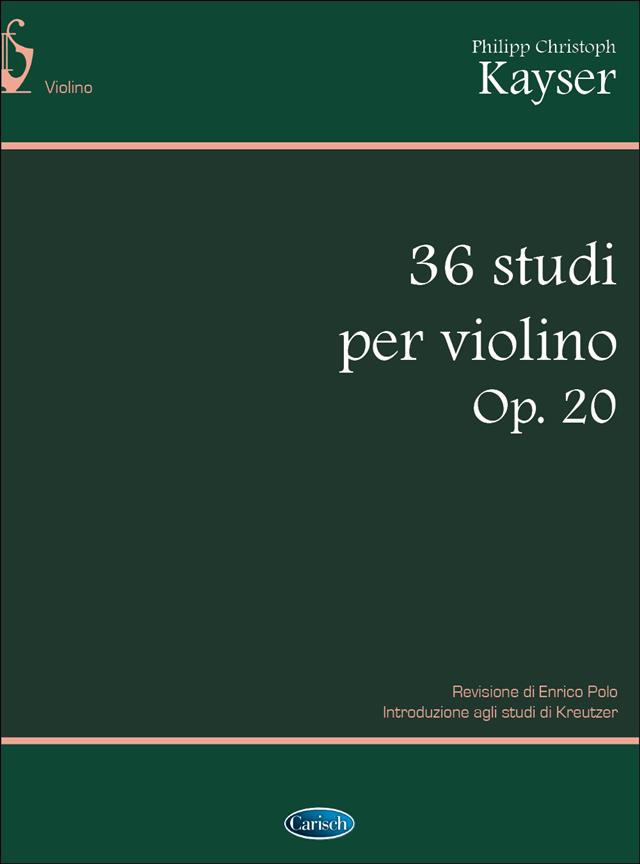 Kayser: 36 Studi Op. 20 (Polo)