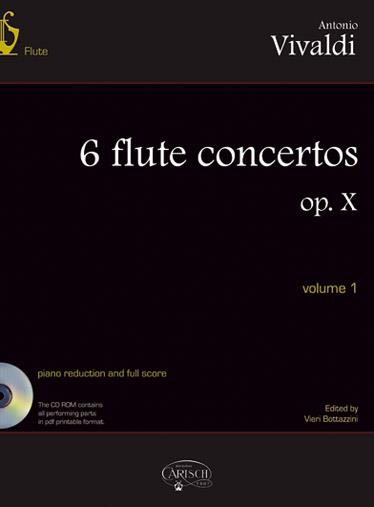 Antonio Vivaldi: Flute Concertos Op X Vol 1