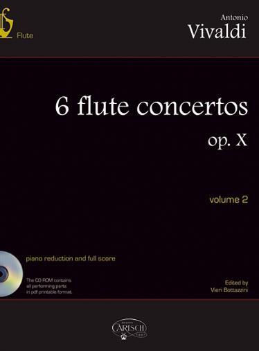 Antonio Vivaldi: Flute Concertos Op X Vol 2