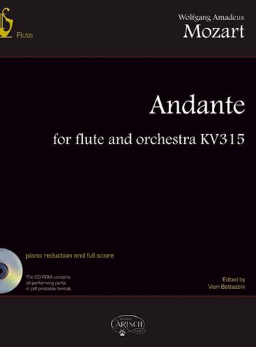 Wolfgang Amadeus Mozart: Andante Flute & Orch K315