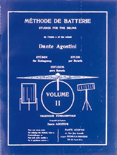 Dante Agostini: Methode De Batterie Technique Fondamentale Vol.2