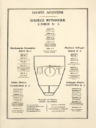 Dante Agostini: Solfège Syncopé Volume 5