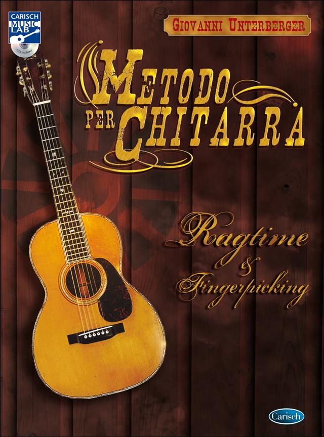 G. Unterberger: Metodo Per Chitarra Ragtime & Fingerstyle