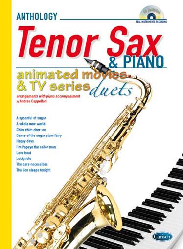 Animated Movies and TV Duets fuer Tenor Sax & Piano