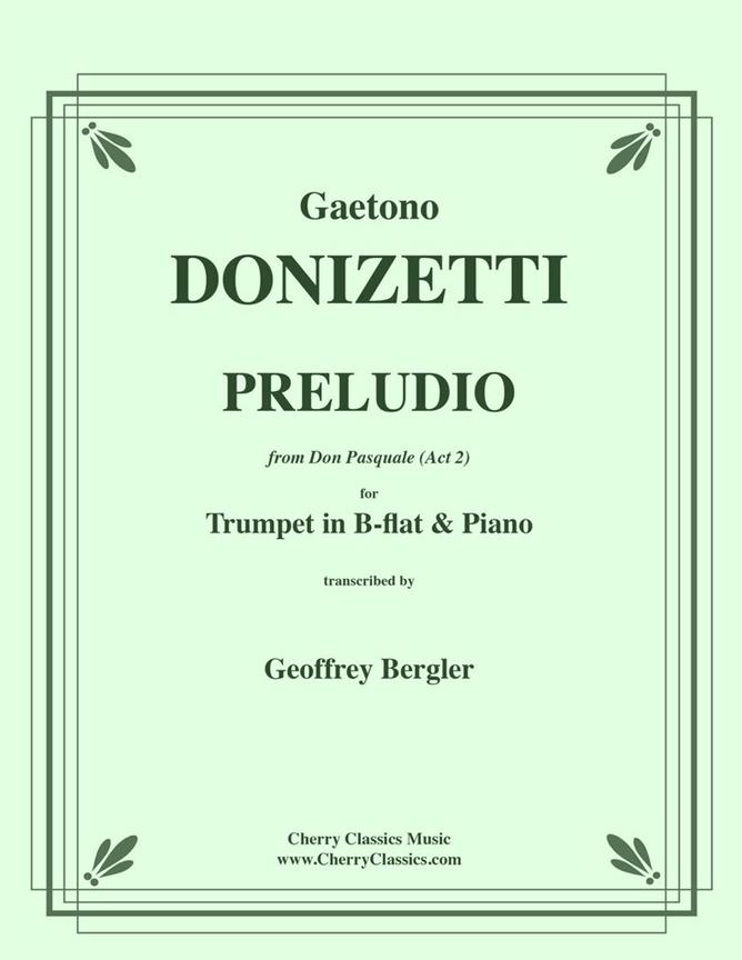 Preludio from Act II of Don Pasquale