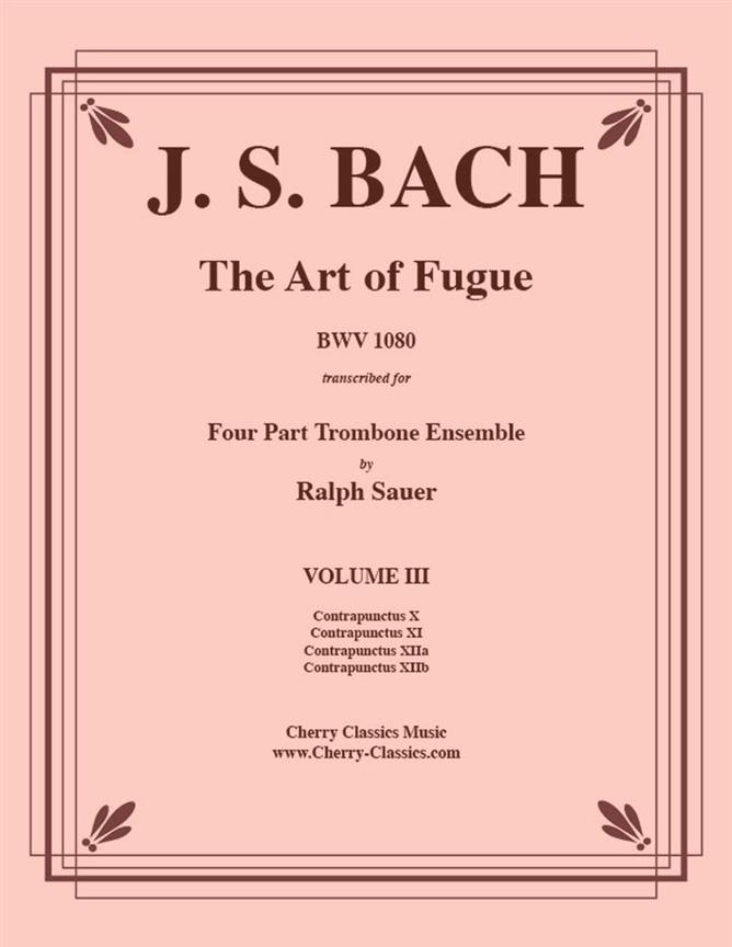 Art of Fugue, BWV 1080 Volume 3