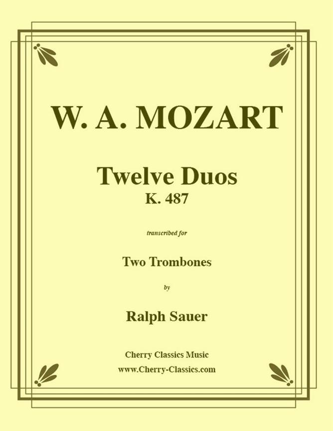 Twelve Duos for two Trombones