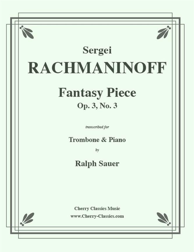 Fantasy Piece Op. 3 No. 3 fuer Trombone & Piano