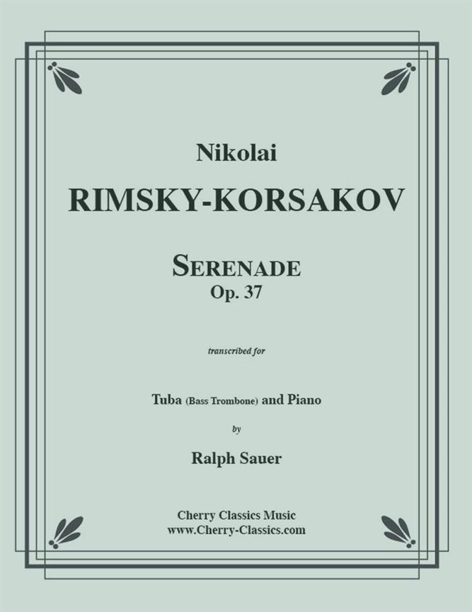 Serenade, Op. 37 For Tuba or Bass Trombone & Piano