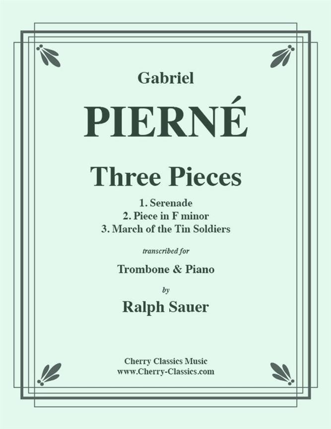 Three Pieces for Trombone & Piano