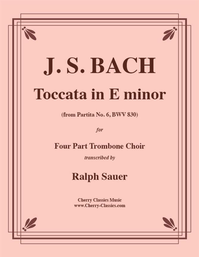 Toccata in E minor from Partita No. 6, BWV 830