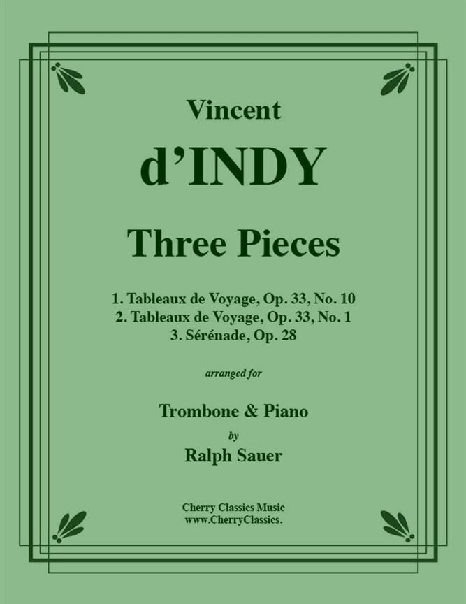 Three Pieces for Trombone & Piano