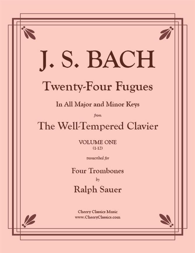 Twenty-Four Fugues from the WTC vol 1