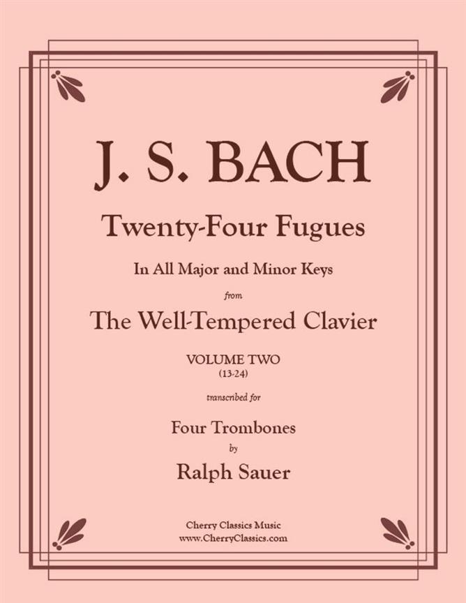 Twenty-Four Fugues from the WTC vol 2