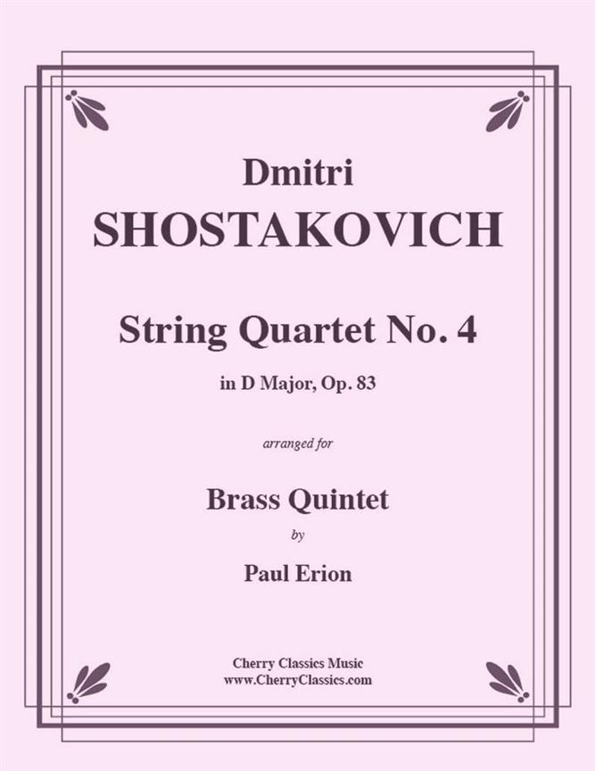 String Quartet No. 4 in D Major, Op. 83