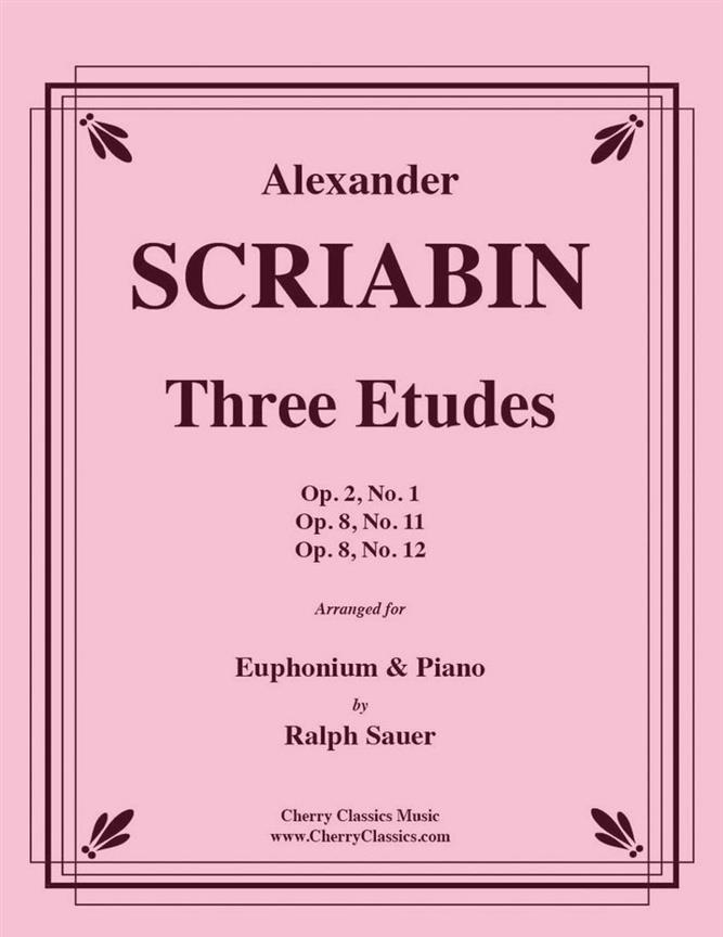 Three Etudes For Euphonium and Piano