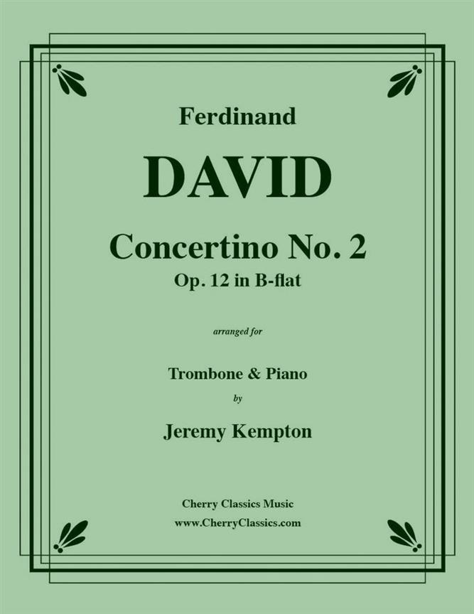 Concertino No. 2 in B-flat fuer Trombone and Piano