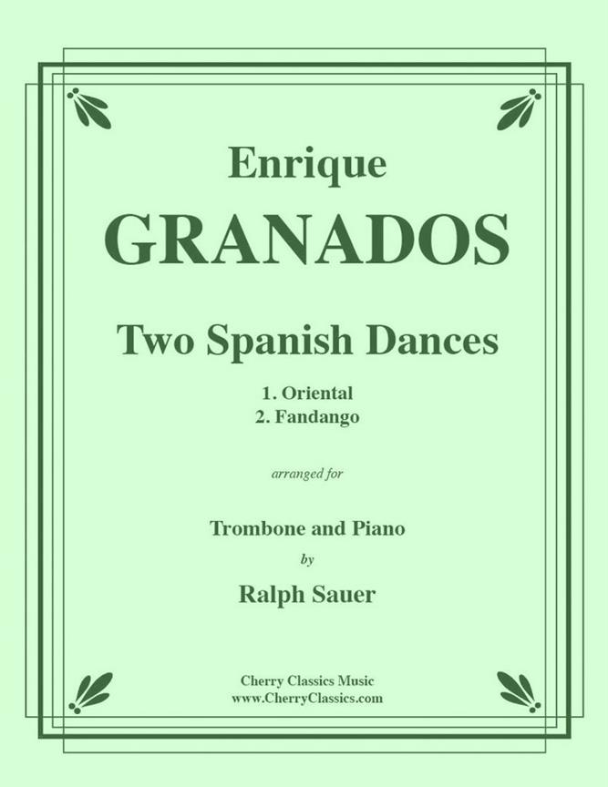 Two Spanish Dances fuer Trombone & Piano