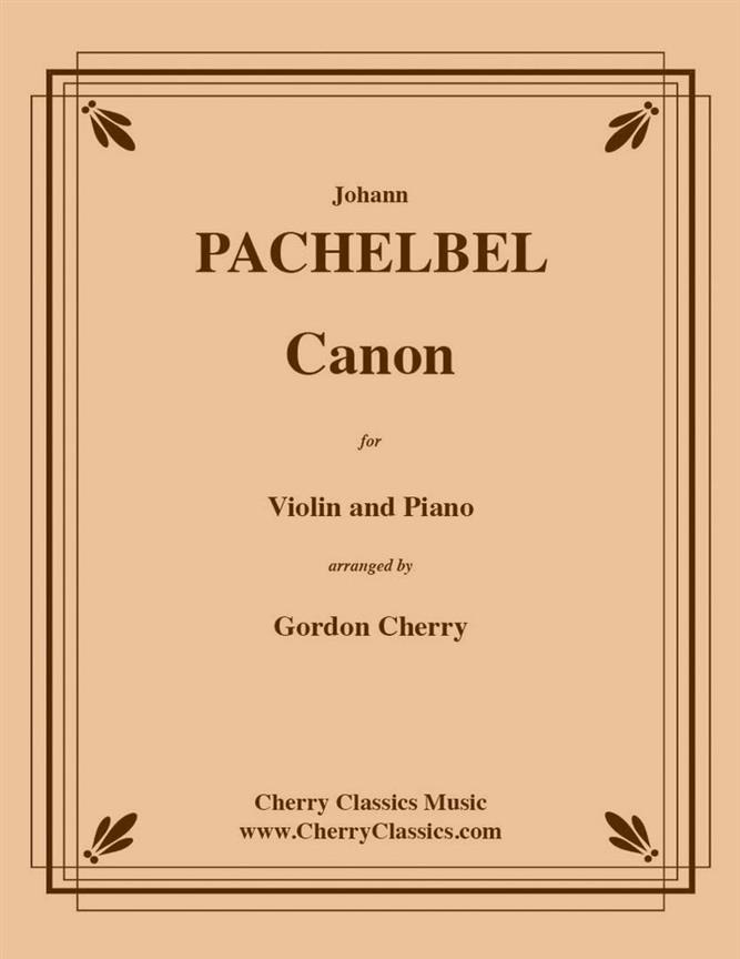 Canon for Violin and Piano