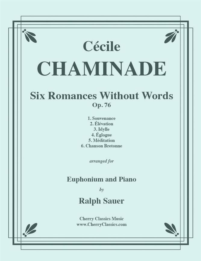 Six Romances Without Words, Op 76