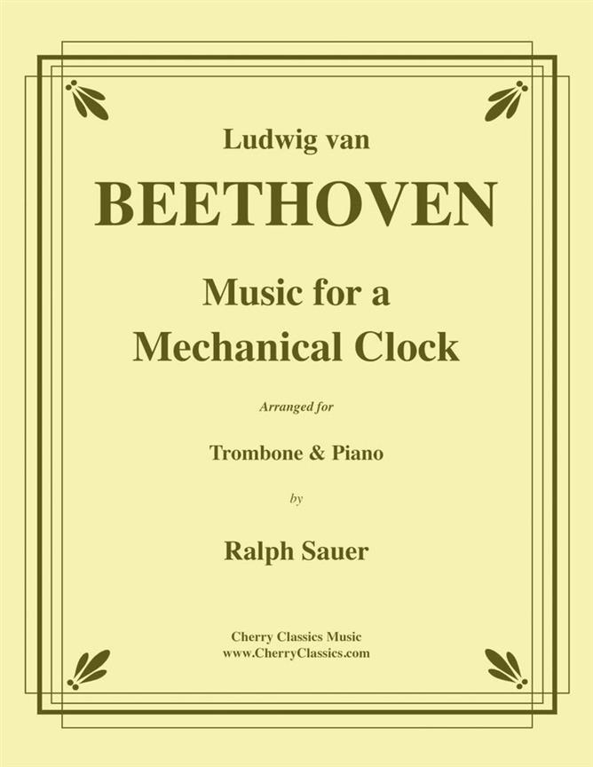 Music For A Mechanical Clock fuer Trombone & Piano