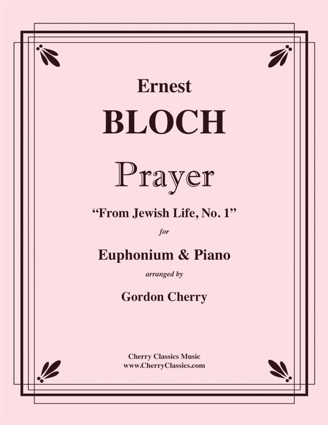 Prayer For Euphonium & Piano