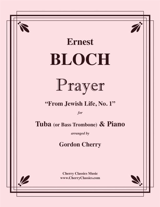 Prayer For Tuba or Bass Trombone & Piano