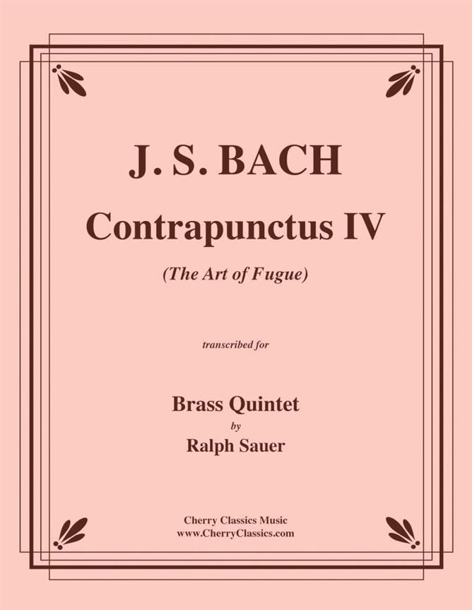 Contrapunctus IV from The Art of Fugue?