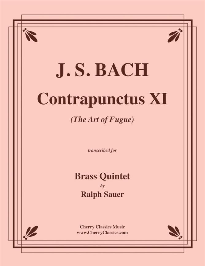 Contrapunctus XI from The Art of Fugue?