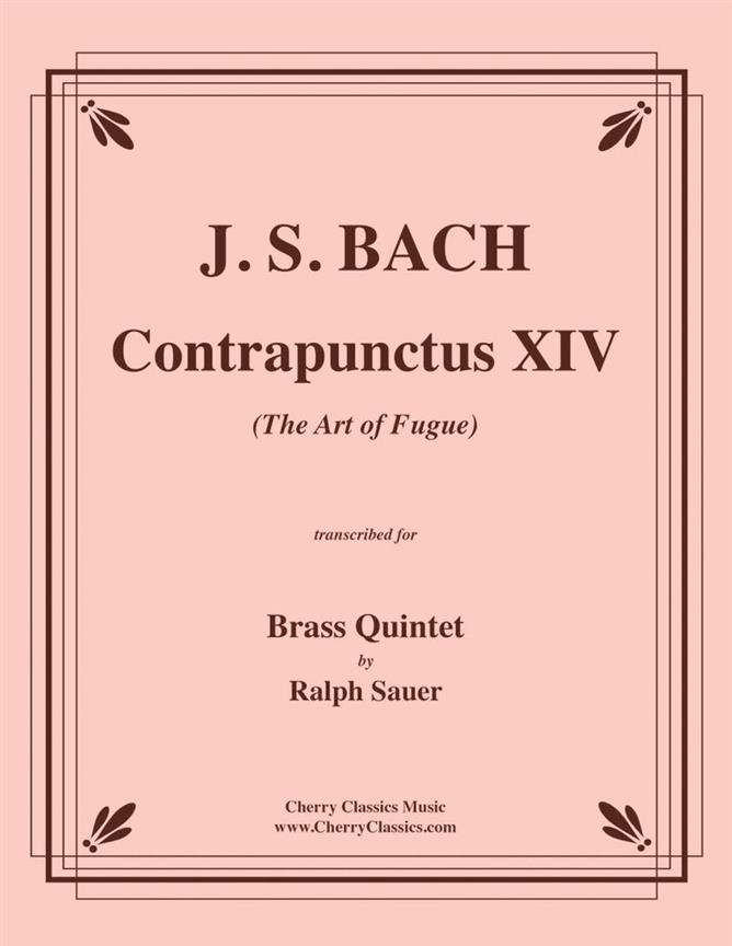 Contrapunctus XIV from The Art of Fugue?