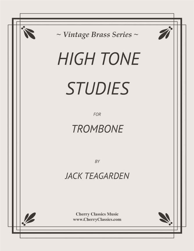 High Tone Studies for Trombone