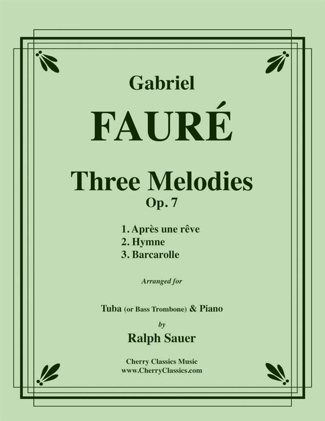 Three Melodies, Op. &