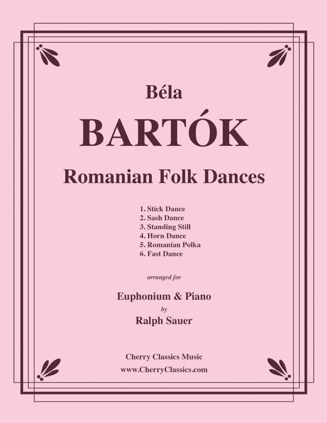 Romanian Folk Dances For Euphonium and Piano