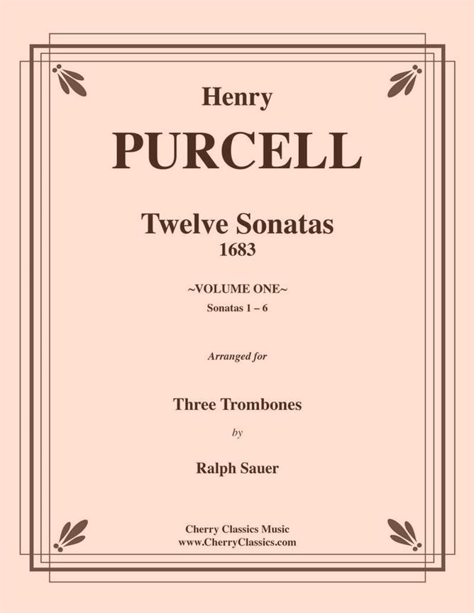 Sonatas 1-6 fuer Three Trombones Volume 1