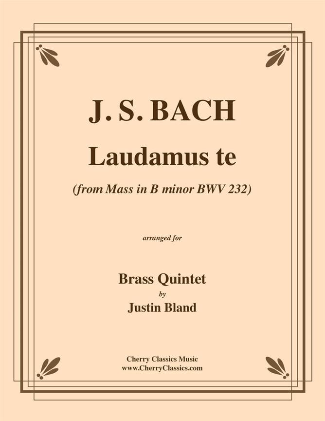 Laudamus te from Mass in B Minor, BWV 232