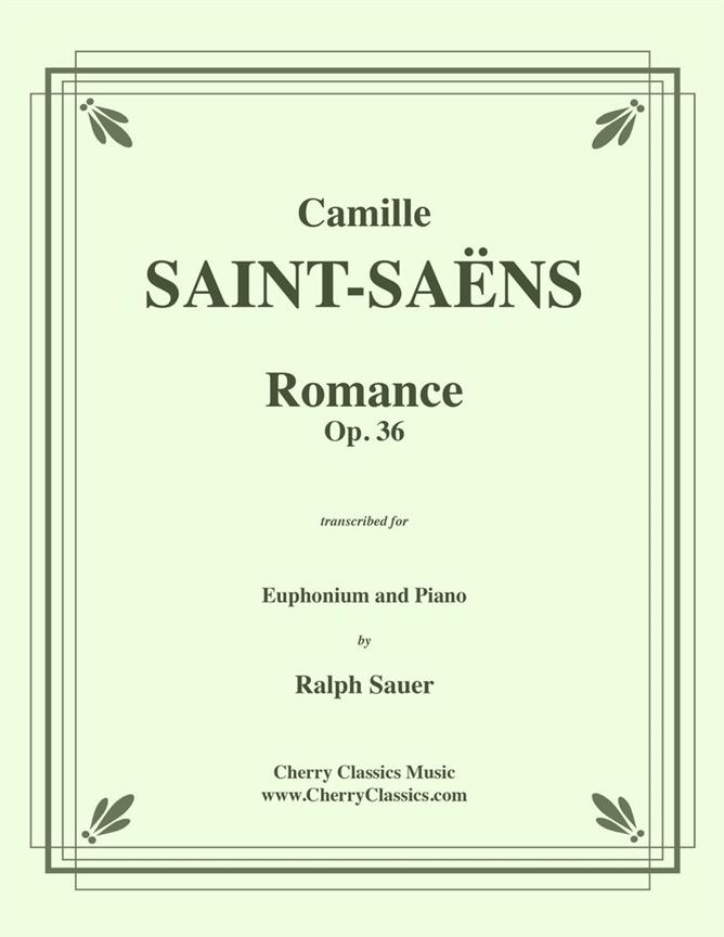 Romance, Opus 36 For Euphonium & Piano
