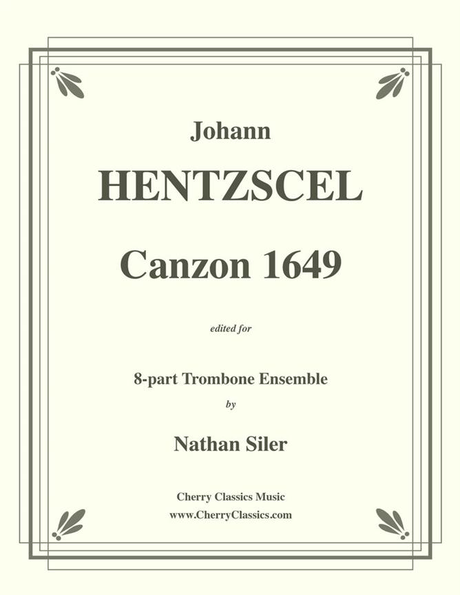 Canzon 1649 fuer 8-part Trombone Ensemble