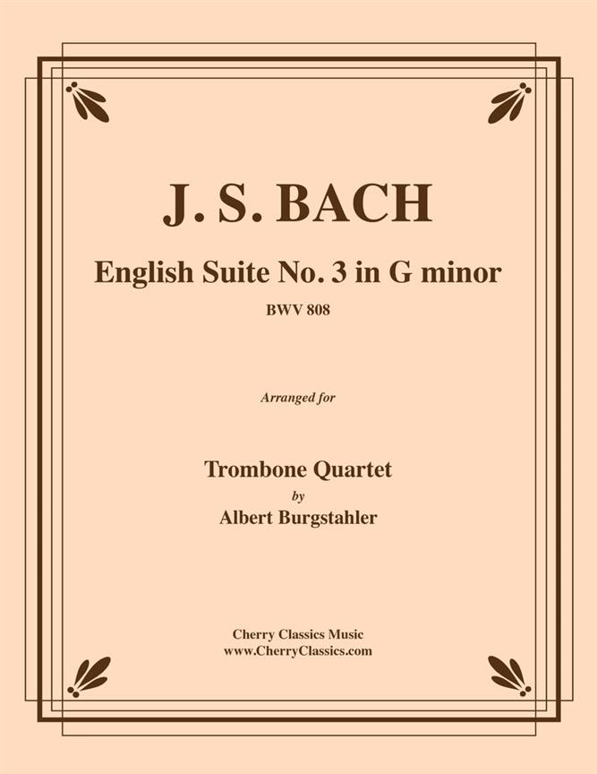 English Suite No. 3 in G minor BWV 808 