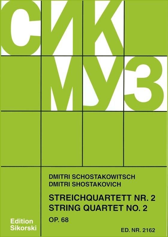 Quatuor No 2 A Major Op 68